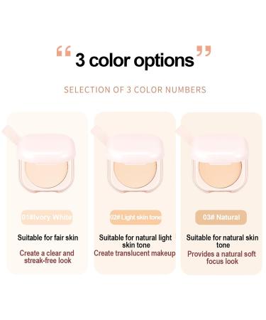Buy Premium HD Setting Powder - Long-Lasting Oil Control & Flawless Finish | Sweatproof & Non-Transferable (Ivory White - Buy Online on GoSupps.com