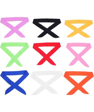 Milisten 9-Piece Cooling Scarf Set - Ice Cool Neck Wraps for Indoor & Outdoor Comfort - Buy Online on GoSupps.com
