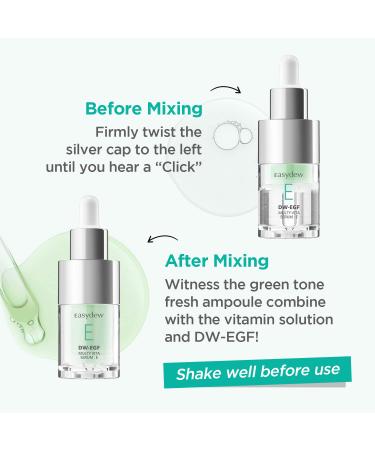 EASYDEW Multi Vita E Serum - Korean Facial Serum for Skin Elasticity with Vitamin E EGF Peptide Ceramide NP Panthenol - Smoothing Moisturizing Firming and Wrinkle Improvement 0.47 fl.oz. - Buy Online on GoSupps.com