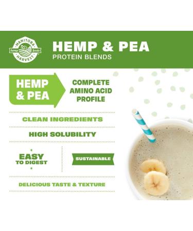 Manitoba Harvest Hemp Yeah Vanilla Protein Powder 454 GR - Buy Online on GoSupps.com