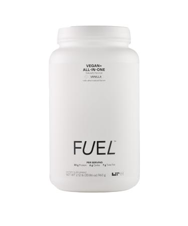 LTH Fuel Vegan & All-in-One - Trusted by Life Time Members - 30g Protein - Plant-Based Protein Meal Replacement - Vitamins Minerals Digestive Enzymes & Probiotics - Vanilla 20 Servings