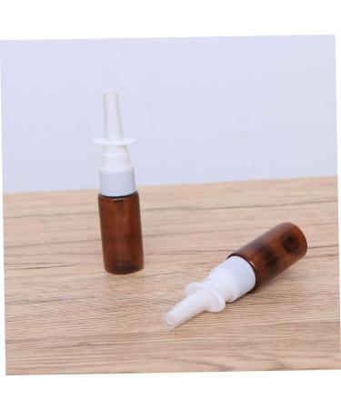 FRCOLOR Nasal Spray Pump Bottle - 10pcs Travel Pump Bottle for Liquids - Glass & Plastic Spray Containers - Portable Nasal Sprayer - Buy Online on GoSupps.com