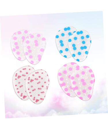 Buy Gatuida 8 Pairs High Heel Pads - Anti-Slip Silicone Forefoot Insoles for Comfort & Support - Buy Online on GoSupps.com