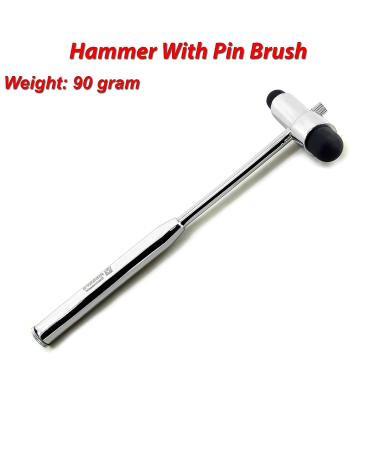 MEDSPO Professional Medical Reflex Hammer | Neurological Diagnostic | Surgical Taylor Percussion | Rubber Head | Neurological Neuro Instruments Tools (Reflex Hammer with Pin Brush) Reflex Hammer with Pin Brush New - Buy Online on GoSupps.com