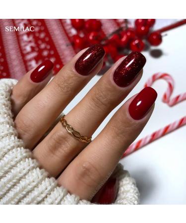 Buy Semilac UV Nagellack 071 Deep Red 7ml - Hottie Collection | International Shipping Available - Buy Online on GoSupps.com