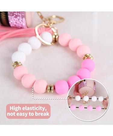 Stylish Pink Leather Lipstick Case Keychain | Travel Lip Gloss Organizer & Makeup Storage for Purse - Buy Online on GoSupps.com