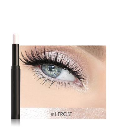 FILFEEL Eyeshadow Pencil Eyeshadow Stick Long Lasting Eye Shadow Pen Makeup Cosmetic Tool - 114mm Length Glitter (#1)