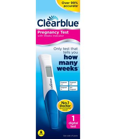 Clearblue Digital Weeks Indicator Pregnancy Test One Size