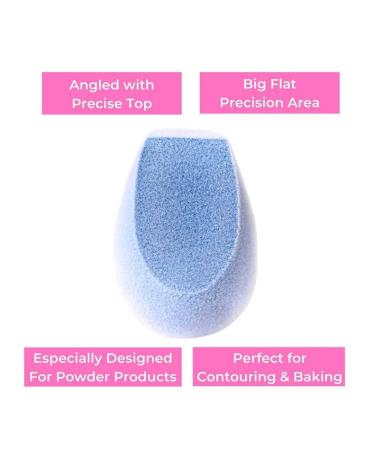 PRAUSH 1 Microfiber Contour & Baking Sponge Set + Celestial Super Soft Makeup Sponge - Perfect for Flawless Makeup Application | International Shipping Available - Buy Online on GoSupps.com