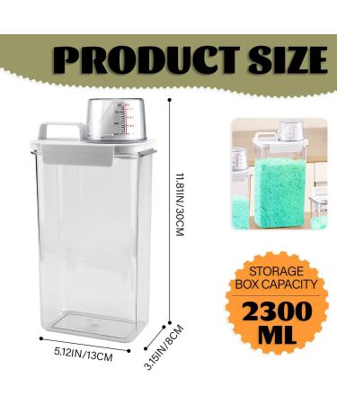 Liquid Laundry Detergent Dispense | 2300ml Water Soaps - Eco-Friendly Effective Cleaning for International Shipping - Buy Online on GoSupps.com