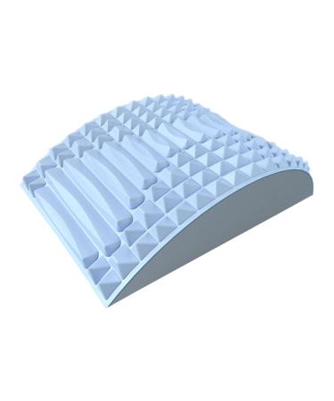 Generic Portable Lumbar Support Device for Muscle Relaxation And Posture Correction Blue