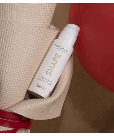 M DARA Organic Skincare | Shape Caffeine-Mat Cellulite Cream - 150 ml Hydrating Firming Toning Silky texture Dermatologically tested Vegan - Buy Online on GoSupps.com
