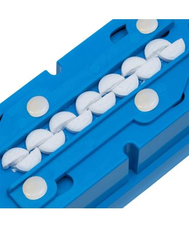 Pill Splitter with Patented Design for Accurate Pill Alignment and Sturdy Cutting Blade - US Patent No. 9,827,165 - Buy Online on GoSupps.com