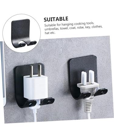 Buy Cabilock 6-Piece Self-Adhesive Razor Wall Hooks - Punch-Free Clothes Rack Hangars for Cabinets | International Shipping Available - Buy Online on GoSupps.com