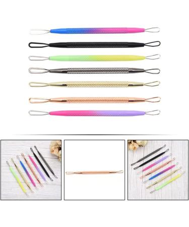 7pcs Double-headed Extrusion Ring Cleaning Tool Removers Acne Remover Double Head - Buy Online on GoSupps.com