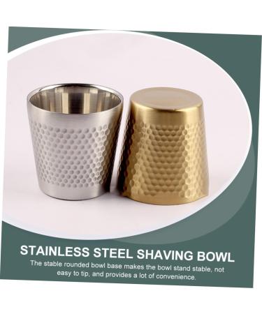 Buy Frcolor Wooden Beer Cup & Shaving Container | Men's Razor Brush & Stainless Steel Mug | 7.1x7cm - International Shipping Available - Buy Online on GoSupps.com