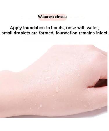 VC Flawless BB Cream Water Light Flawless BB Cream Moisturizing Liquid Foundation 3-in-1 Makeup Cream Light Flawless Skincare BB Cream Skin Care Makeup Hydrating Foundation for All Skin (#01 Ivory) - Buy Online on GoSupps.com