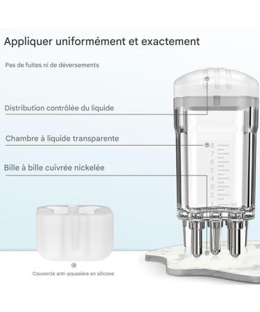 Applicateur d'Huile Capillaire | Peigne Massant Portable Distribution D'huile Capillaire Pour Femme - Fournitures de Soins Personnels pour Toute la Famille Blanc - Buy Online on GoSupps.com