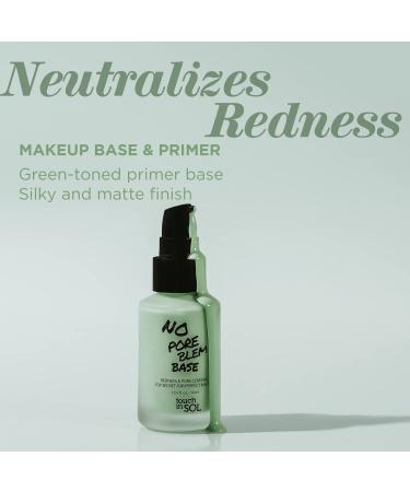 TOUCH IN SOL Redness Correcting Primer - Green Tone Makeup Base for Rosacea & Pore Minimizing - 1.01 fl. oz. - Buy Online on GoSupps.com