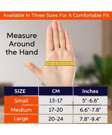 Buy ELLostar Arthritis Gloves - Copper Infused Compression Relief for Typing & Daily Use | Breathable Joint Pain Support (Medium 6.7 - 7.9 - Buy Online on GoSupps.com