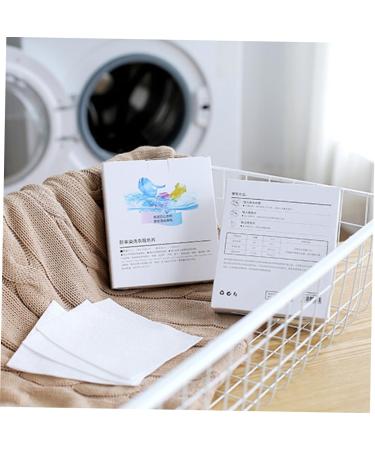 Yardwe 48 Pcs Color Paper Grabber Stain Paper for Clothes Laundry Products Clothes Color Dye Catcher Clothes Stain Remover Spot Cleaner Home Laundry Washing Paper Wash and Care Confetti As Shownx2pcs mediumx2pcs - Buy Online on GoSupps.com