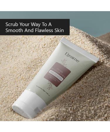 E-tteameV itamin E Scrub with Rice Water Unlock Your Glow With Eteame Riceelixir Scrub - 100ml - Buy Online on GoSupps.com