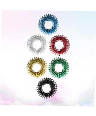 Fomiyes 18 STK Stress Reduction Toys - Decompression Akupressure Rings for Kids & Adults - Relief for Fingers & Hands - Buy Online on GoSupps.com