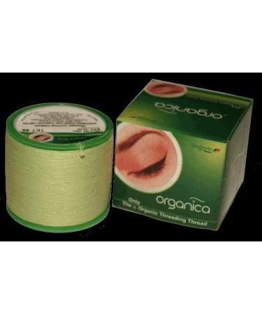 Organica Eyebrow Thread - 20 Pieces Facial Hair Removal Cotton Threads for Perfect Brows | International Shipping Available - Buy Online on GoSupps.com