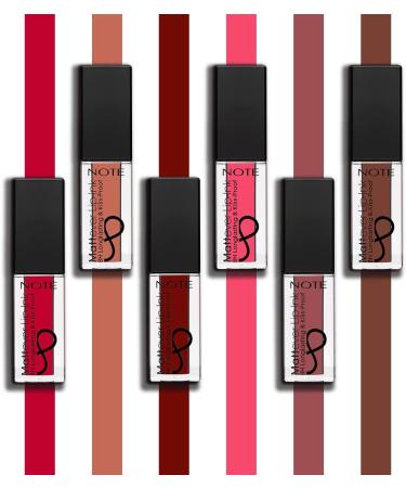 COSMETIC NOTE - Mattever Lip-Ink | Long-Lasting Transfer-Free Matte Lip Ink | Plumping Ultra-Pigmented Lipstick (First Love Beige) - Buy Online on GoSupps.com