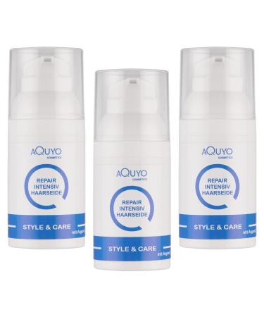 Hair oil with argan oil for dry hair hair serum for stressed & damaged hair |Hair tip fluid for the care of dry and split hair tips |Hair care against Frizz and Spliss (3x 30ml) 30 ml (3 pack)