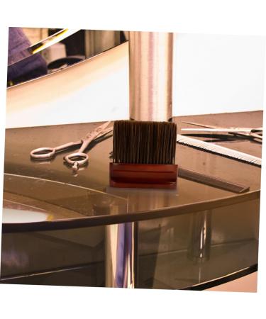 FRCOLOR Neck Brush Hairdressing Tool Salon Hair Brush Barber Brush Neck Duster Hair Cutting Kits Neck Duster Barber Brush Hair Cutting Duster Hair Salon Supplies Clean Nylon 12X11X2CM Black - Buy Online on GoSupps.com