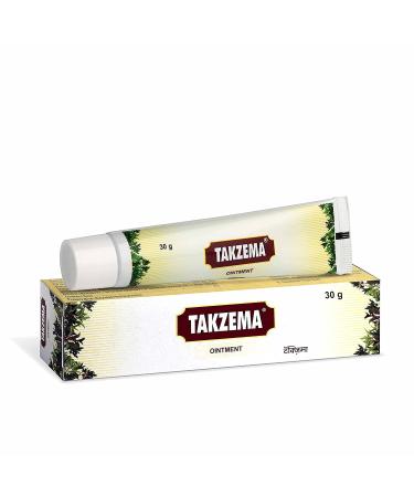 PUB Charak Pharma Takzema Ointment for Skin Itching and Skin Redness - 30 GMS (Pack of 2)