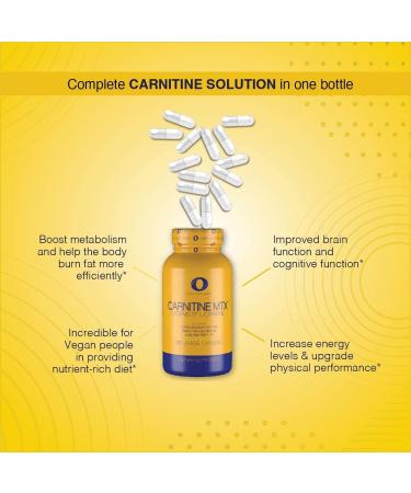 Infinite Labs L-Carnitine 1000mg MTX - Amino Acid Blend - 120 Veggie Capsules - Buy Online on GoSupps.com