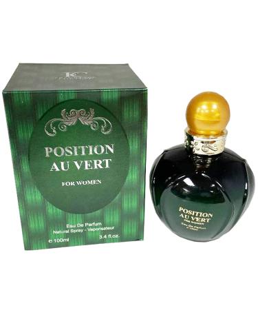 J & H VARIETY PERFUME POSITION AU VERT Eau de Parfum Natural Spray for Women Elegant Scent Daytime & Casual Use for all Skin Types 3.4 Fluid Ounce - Buy Online on GoSupps.com