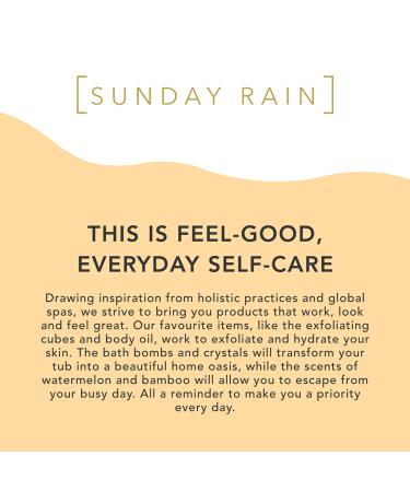 Sunday Rain Day Bliss Hand Cream - Moisturising & Hydrating | Mandarin & Green Tea Extract | 60 ml - International Shipping Available - Buy Online on GoSupps.com