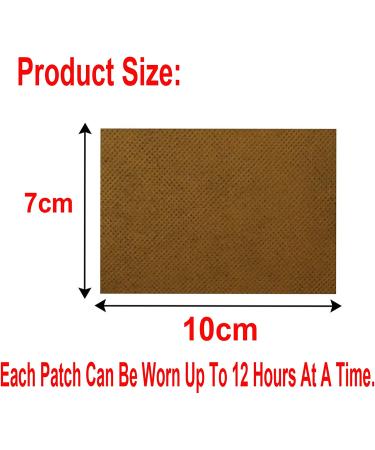 Footsihome Pain Relieving Patches - 40 Herbal Back Muscle Patches - Tiger Chinese Hot Patch for Muscle & Joint Heat Relief - 40 Pcs - Buy Online on GoSupps.com