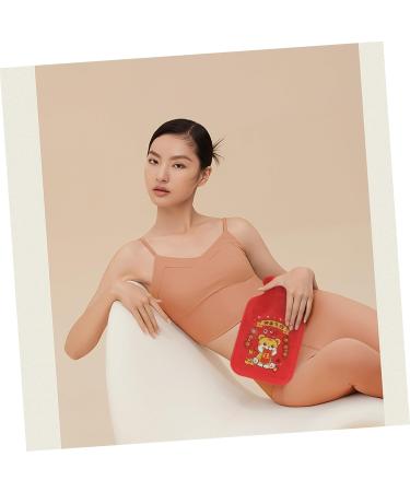 ABOOFAN 3S Hand Warmer Water Bottle - Mini Hot Water Bag for Cramps Feet & Warmth | Portable PVC Heating Solution - Buy Online on GoSupps.com