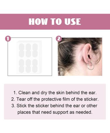 Cosmetic Ear Corrector Earring 30 Self-Adhesive Ear Patches for Protruding Ears | Discreet Elf-Ear Solution - Buy Online on GoSupps.com