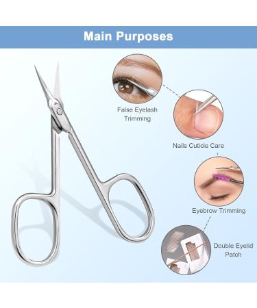 Lermed Nail Shaver | Premium Super Slim Curved Blade | Multi-Purpose Stainless Steel Skin Cutter for Dead Skin Eyebrows & Eyelashes - International Shipping - Buy Online on GoSupps.com