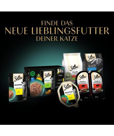 Sheba Fillets Wet Cat Food - Chicken & Sustainable Tuna (16 x 60g) - Premium Quality for Your Cat - Buy Online on GoSupps.com