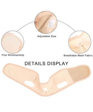 V-Line Mask Face Lift Band | Double Chin Strap for Facial Slimming & Skin Care | Firming Wrap for Weight Loss - Buy Online on GoSupps.com