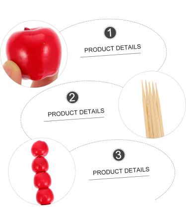CAXUSD 5pcs Simulated Candied Haws Candy Toys Chinese Candy Model Artificial Candy Candied Preserved Haws Faxu Sugar- Coated Haws Sugar Coated Haws Toy Decor Food Toddler Crafts Foam Red - Buy Online on GoSupps.com