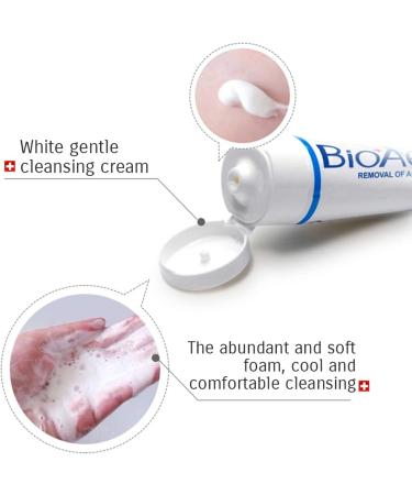 BIOAQUA Skin Care Acne Face Treatment Removal Cleanser Cream Spots Scar Blemish Mark 100g - Buy Online on GoSupps.com