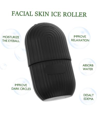FRCOLOR 3pi ces Glace Pour Visage Silicone Accessoire De Soin Peau R duit Les Gonflements Et Am liore lasticit Parfait Pour Massage Apaisant Et R frig rant Du Visage 12x6x5cmx3pcs noirx3pcs - Buy Online on GoSupps.com