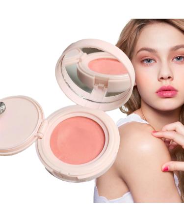 Cream Blush For Cheeks Lightweight Creamy Air Cushion Cheek Blush Long-lasting Waterproof Highly Pigmented Blendable Moisturizing Face Blushes & Face Makeup For Dewy Finish And Natural Look