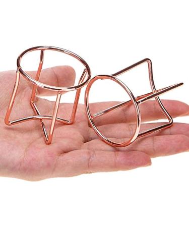 Buy Seventeen Makeup Sponge Holder - 7pcs Gold Blender Stand for Powder & Dry Display | International Shipping Available - Buy Online on GoSupps.com