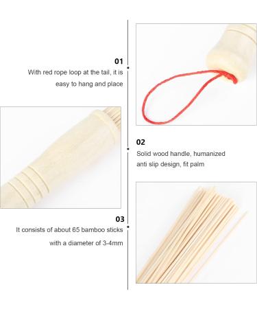 Premium Bamboo Massage Stick - Relieve Tension & Soothe Muscles | International Shipping Available - Buy Online on GoSupps.com