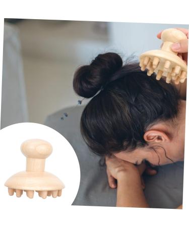Partykindom Handmade Wooden Massage Comb Set - 2 STK Health & Wellness Tool for Scalp Beard & Shampoo - Buy Online on GoSupps.com