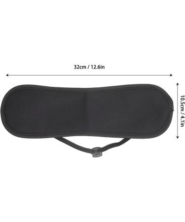 Garosa Soft Earolinus Oil Wrap - Adjustable Reusable Castor Oil Pack | Waterproof & Leak-Proof Pain Relief (Black) - International Shipping Available - Buy Online on GoSupps.com