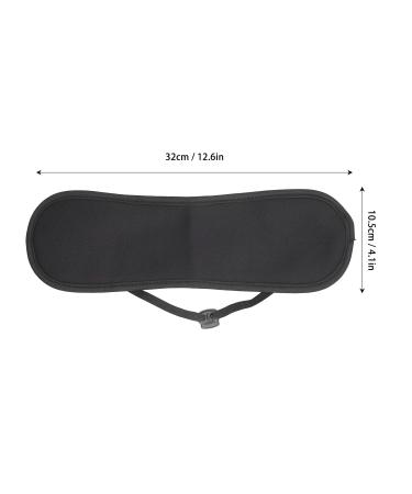 Castor Oil Wrap & Neck Wrap - Pain Relief & Relaxation for Yoga | Black - Buy Online on GoSupps.com